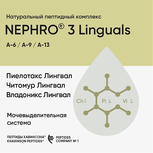 Nephro 3 linguals